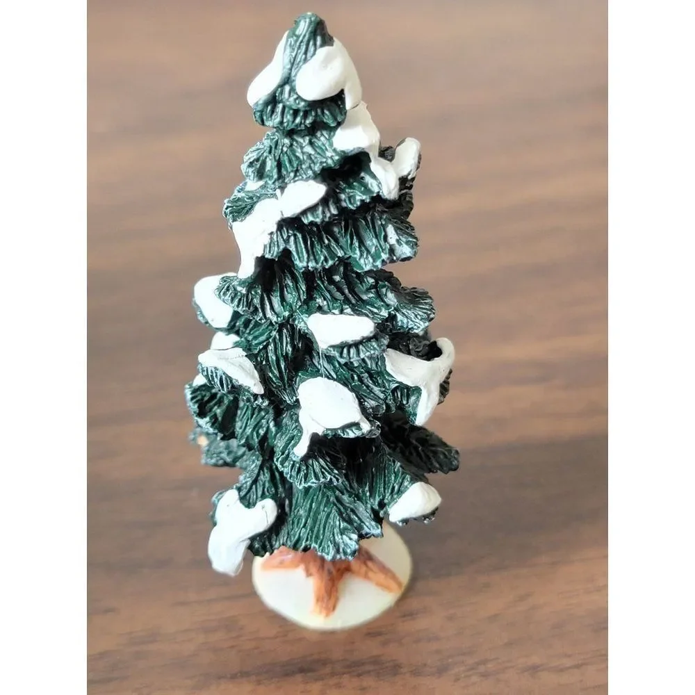 Lemax pine tree Snow Village‎ accessory Xmas decor
